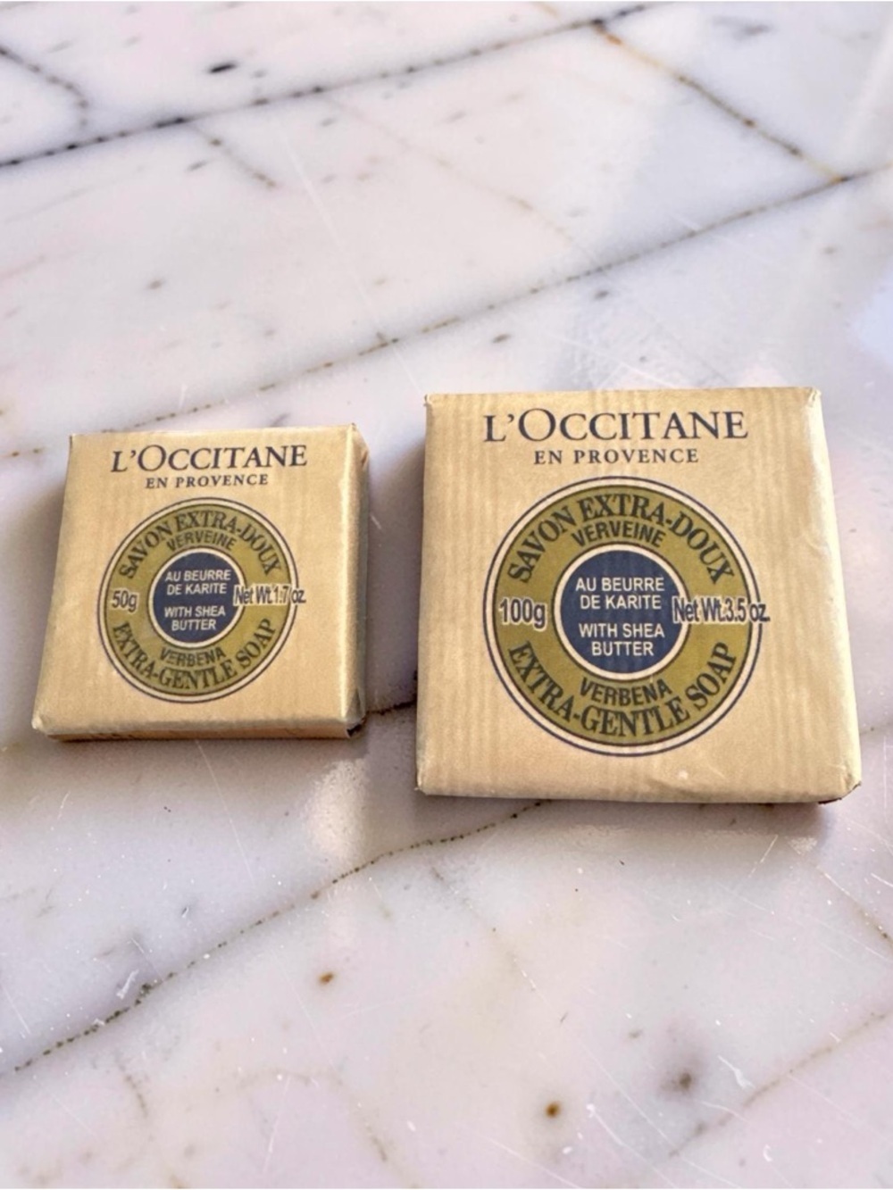 L'OCCITANE Gold Wrapped Verbena Extra-Gentle Soaps